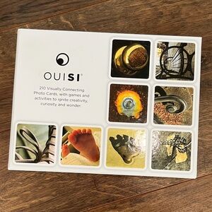 Ouisi original visual matching photo picture card game